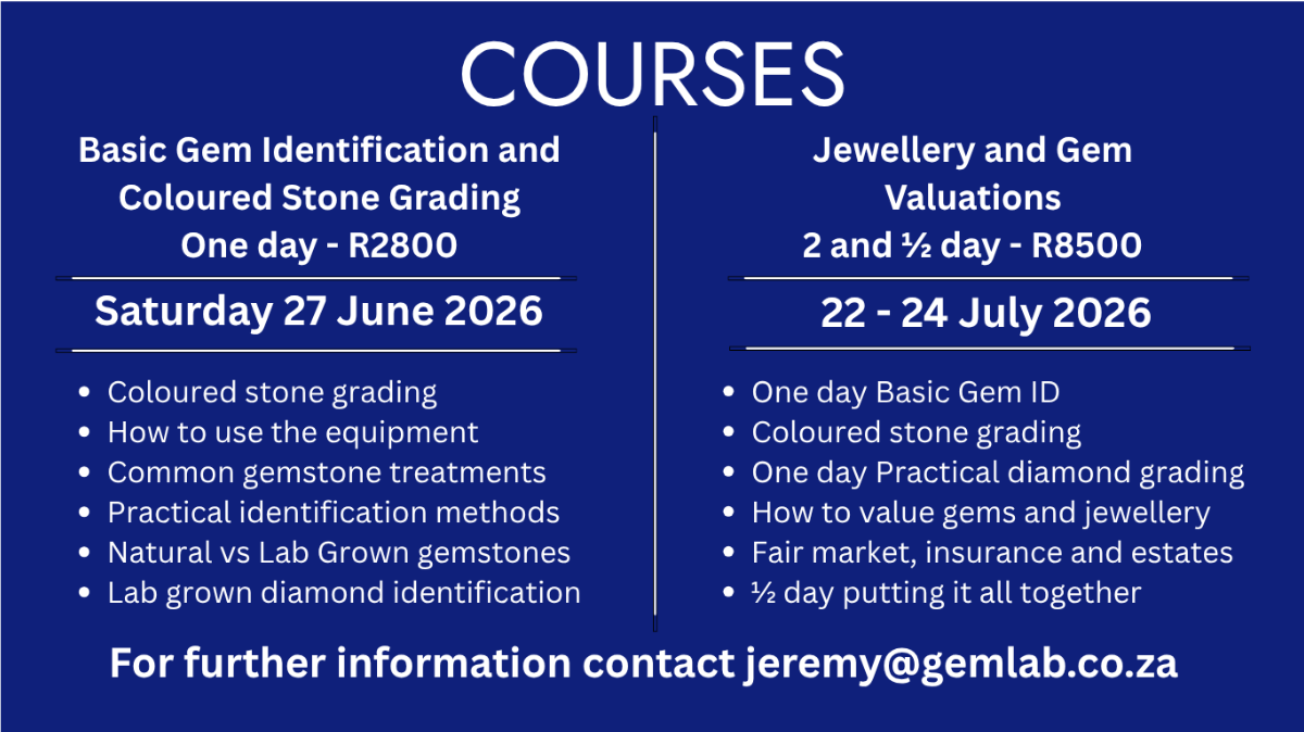 The Gem Lab Courses - June and July 2026